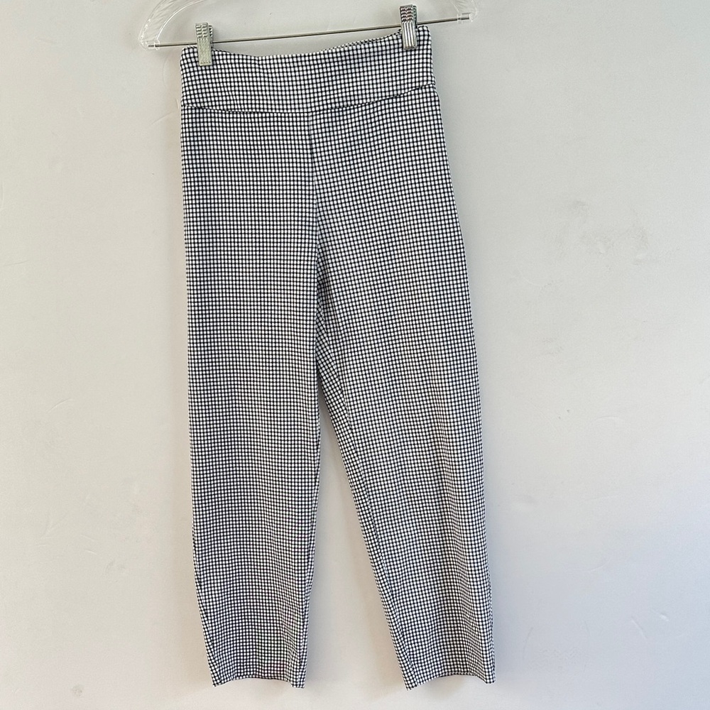 Tribal Checkered Stretch Ankle Pants